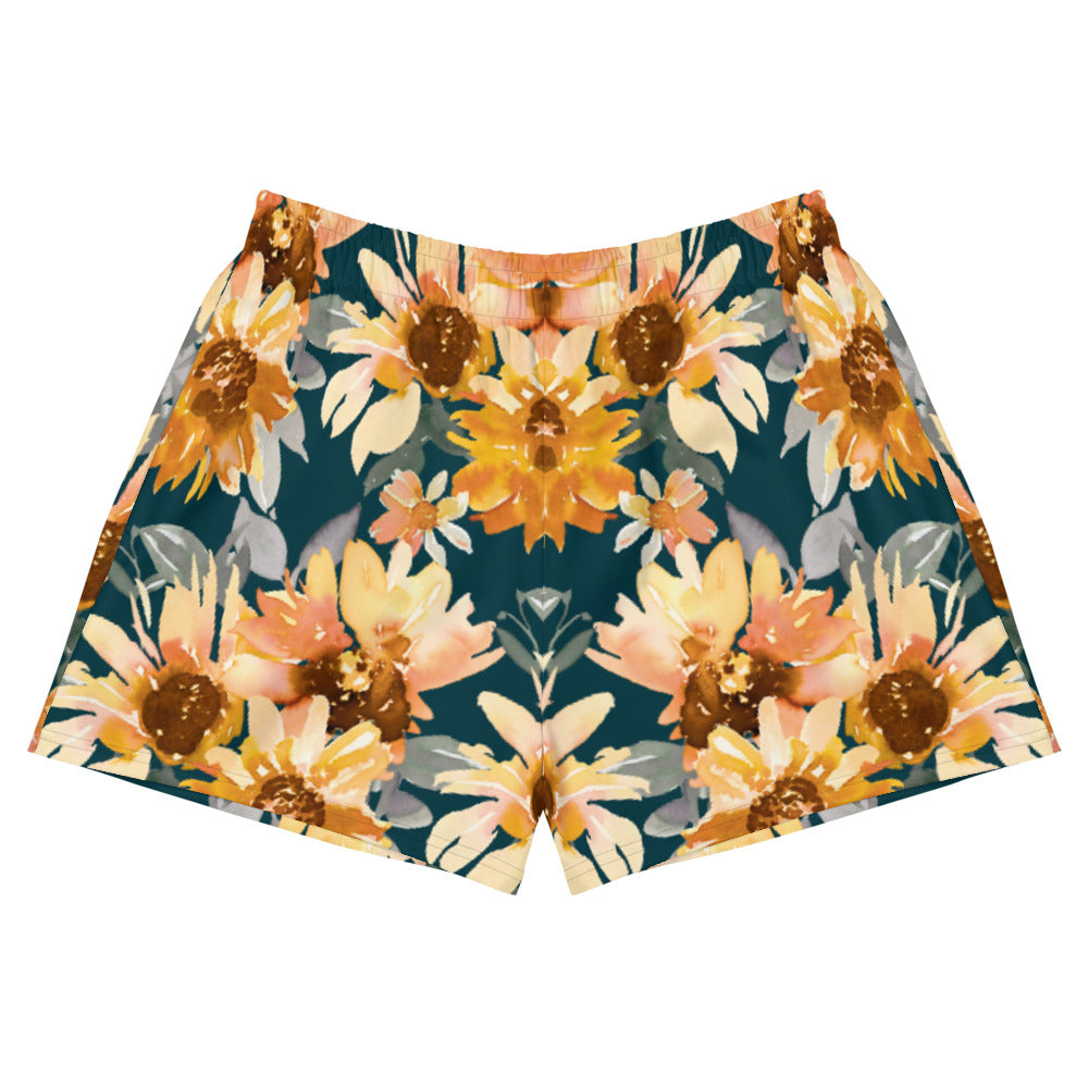 Sunflower Kaleidoscope Short Swim Shorts