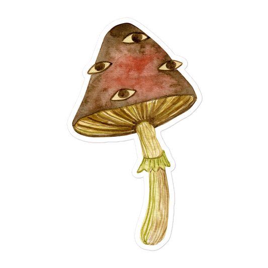 Shroom with Eyes Bubble-free stickers