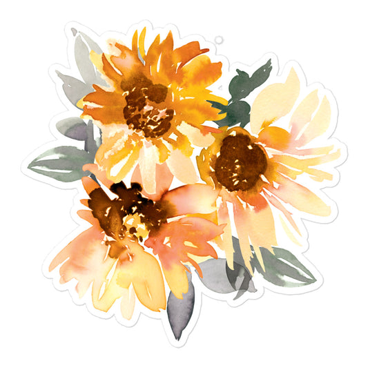 Sunflower Bubble-free sticker